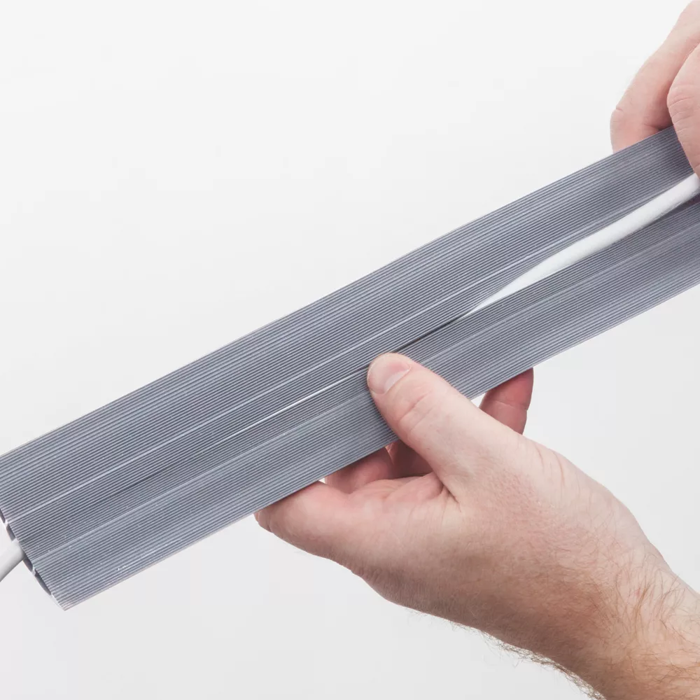 D Line D-Line Light Duty Floor Cable Cover 1.8m Grey 2 D Line D-Line Light Duty Floor Cable Cover 1.8m Grey - Image 2