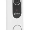 Byron Wired Smart Video Doorbell White