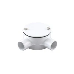 Tower 2 Way 20mm Angle Box White