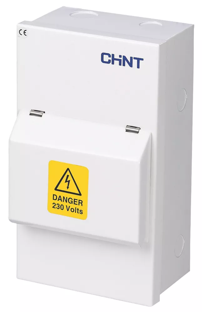Chint NX3 5-Module 2-Way Populated Garage Consumer Unit - Image 2
