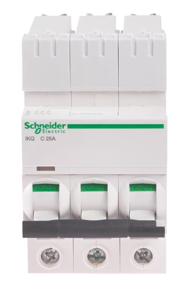 Schneider Electric IKQ 25A TP Type C 3-Phase MCB - Image 2