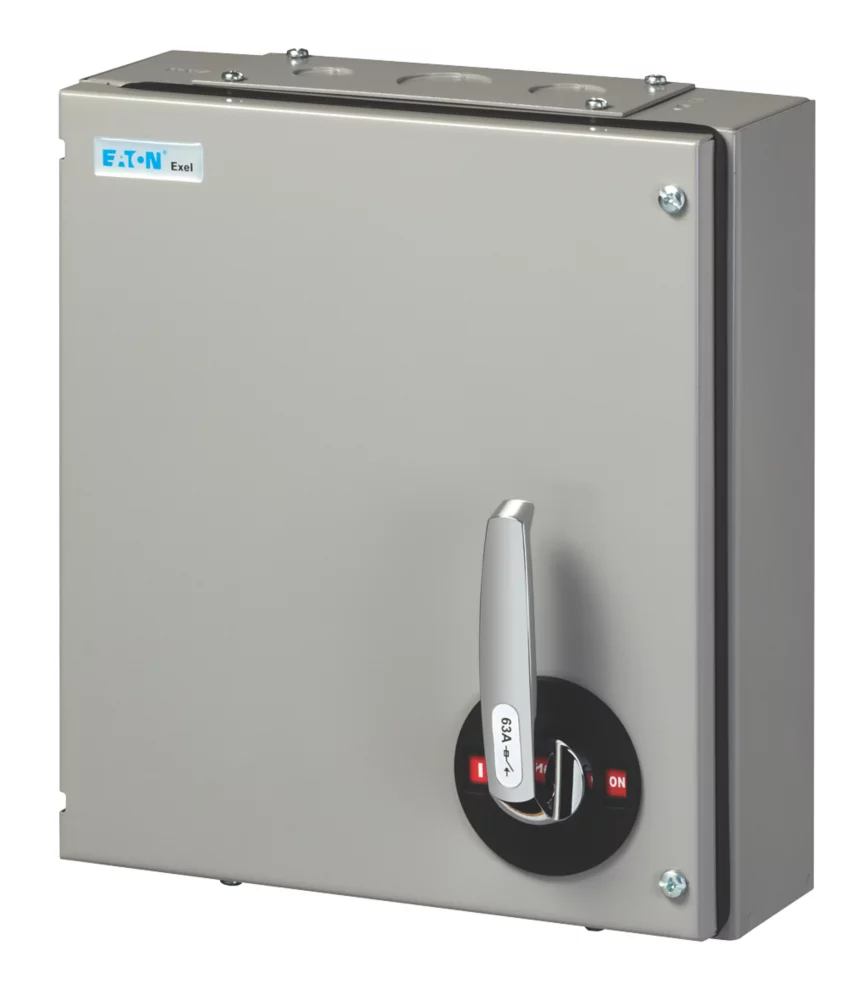Eaton Exel 2 63A DP Fused Switch Disconnector
