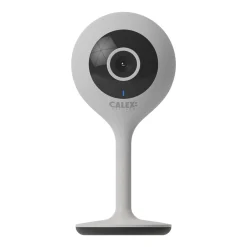 Calex 900013 Mains-Powered White Wireless 1080p Indoor Round IP Camera
